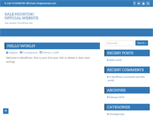 Tablet Screenshot of dalehouston.com